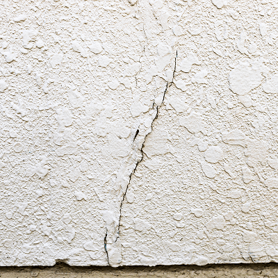 ひび割れの写真